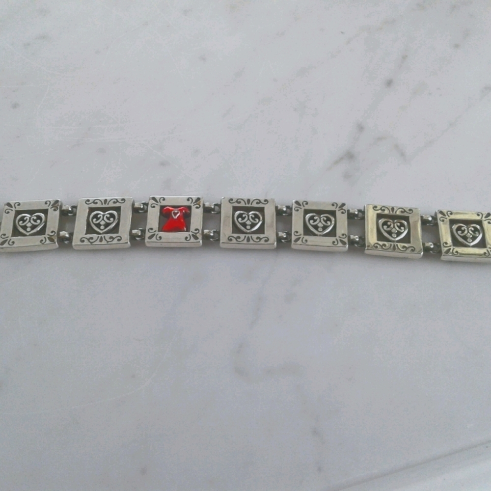 Brighton Go Red retired bracelet